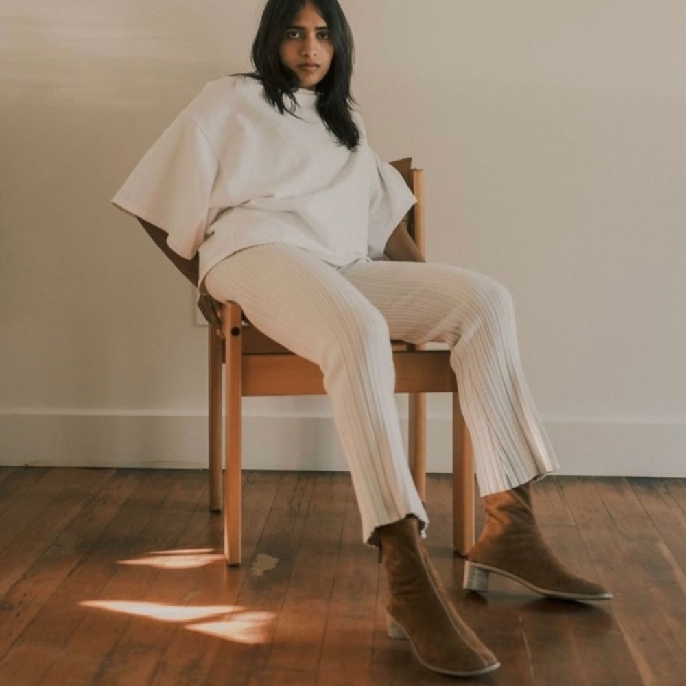 James Street Co. Lina Ribbed Pants (Full Length) FIRM PRICE